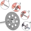 20 Pieces 22mm Diamond Cutting Wheel with 4 Pieces 3