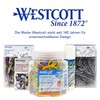 Westcott Rubber Bands 80 g | Approx. 170 Colourful Rubber