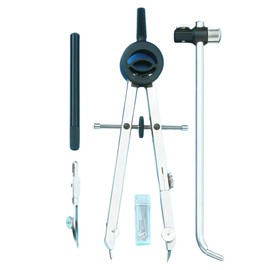 ALVIN 505V Basic-Bow Combination Compass with Beam Bar, Ideal for Geometry and Engineering, Drawing and Architecture Tool - 6 Inch