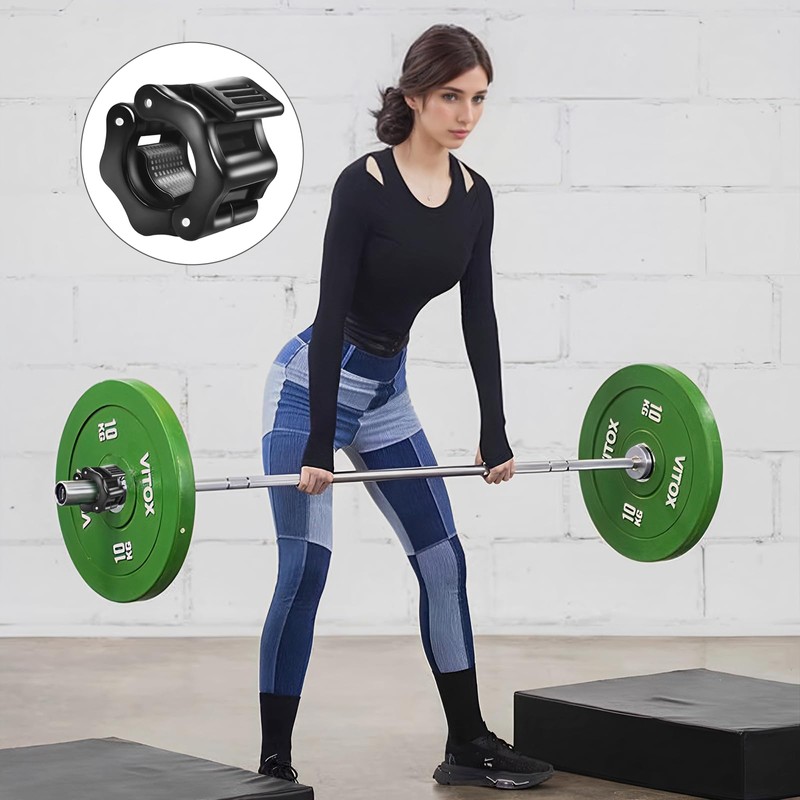 HweeWanX Pack of 4 Dumbbell Clasps, Quick Release, Dumbbell Clasps,