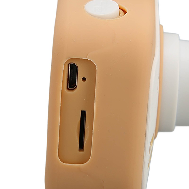 Kids Digital Camera Khaki 40MP HD Dual Camera Children's Cartoon