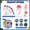140 Pcs Video Game Party Favors Gamer Birthday Supplies