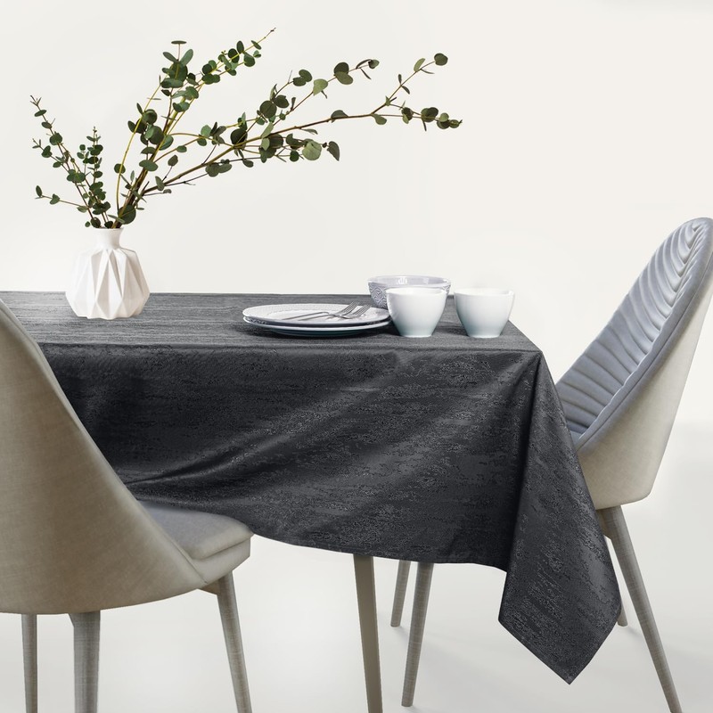 AmeliaHome Tablecloth, Lotus Effect, Water-resistant
