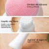 Cepillo Limpieza Facial Doble Cara Manual Exfoliante Skin F