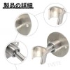 Shower Hook Screw-Type Shower Head Holder Angle Adjustable 360-Degree Rotatable