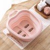 Círculo Eco Tina Para Pies Plegable + Lima Para Pies