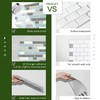 STICKGOO Thicker Design Peel and Stick Tile Backsplash, 12”×12”Stick on