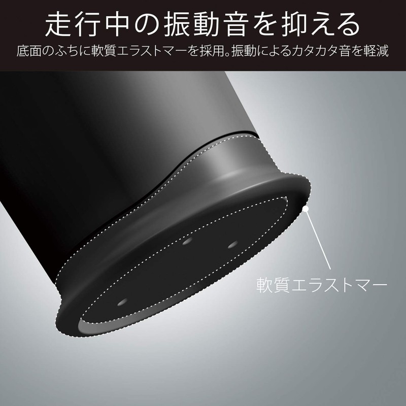 Carmate DZ527 Car Trash Can Bottle Type, Carbon Style