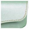 Tacy CY-6338B-8 Glasses Case, Stylish, Women's, Cute, Semi-Hard Case, Button