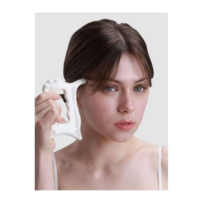 Pearl Care S Line Ceramic Gua Sha Massager / 펄케어