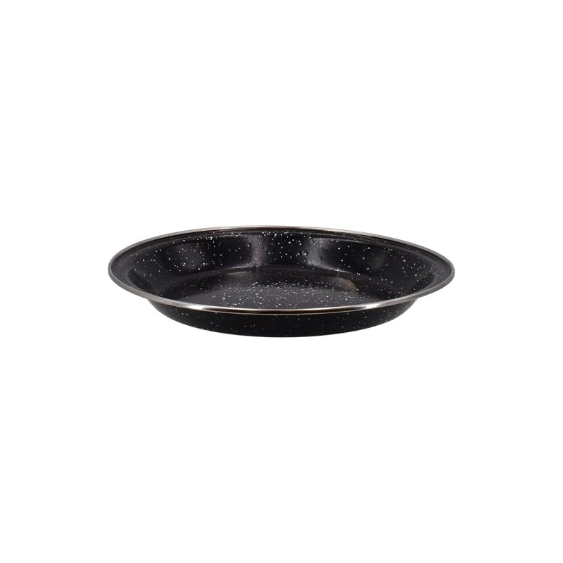 Quickdraw 2 x Enamel Camping Plates – Durable 24cm Lightweight