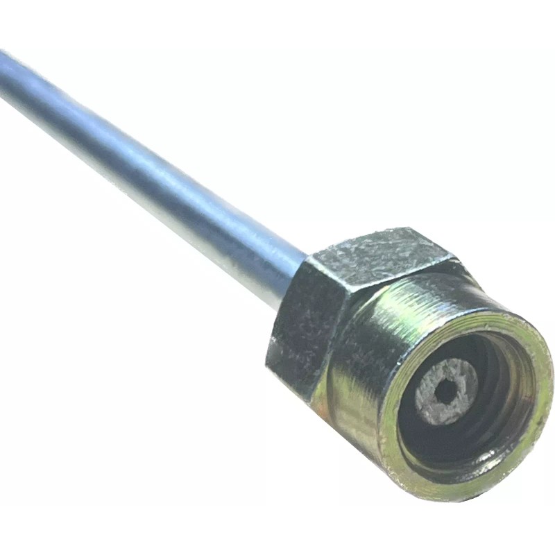 Yanmar STRAIGHT STEEL FUEL LINE FIT YANMAR TRACTOR MODELS YM1500,1700,20