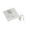 MFLAMO T4A Fuses T4AH250V Ceramic Axial Lead Fuse 5x20mm/0.2''x0.79'' Delay