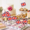 Pack of 50 Union Jack Cocktail Sticks Toothpicks Food Flags