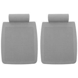 Beavorty 2pcs Wheelchair Footrest Pads Elevating Leg Rest Support for Improved Mobility Replacement Foot Plates for Wheelchair Models