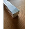 USA 2" X 2" Aluminum Square 6061 Bar x 8"