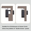 Fingerprint Cabinet Lock Anti Theft Ultra Thin Panel Smart Biometric