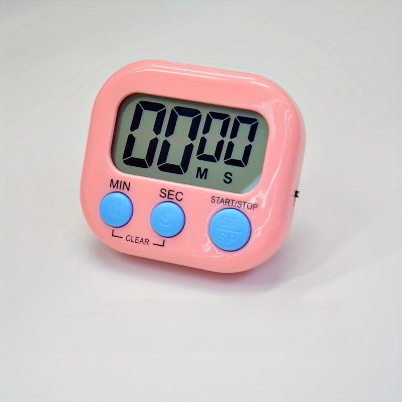 Universal Digita Countdown Timer, Multi Mode Alerts and Foldable lBase