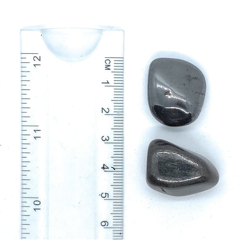 Hematite Medium Crystal Tumbled Stone - 1 Pc