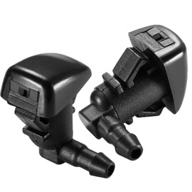 8E5Z-17603-A Pair Front Windshield Washer Nozzles Spray Jet Kit 8E5Z17603A, Compatible with Fusion, M-ercury Milan, Lincoln MKZ 2008-2012