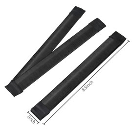 Patty Both Women's Hair Bun Maker French Twist Hair Fold Wrap Snap (4 Black)