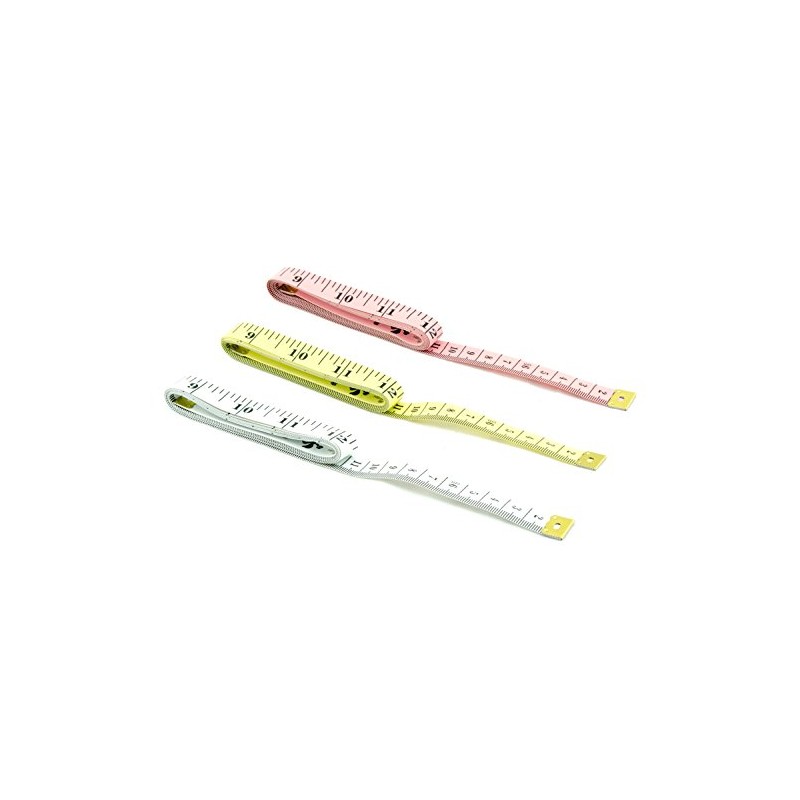 AKORD 3 X 60/1.5M Sewing Tailor Soft Flat Fabric Measuring