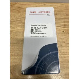 Toprint Premium Compatible Toner Cartridge W1530X-2BK Tank 1504 MFP 1604 2504 2604