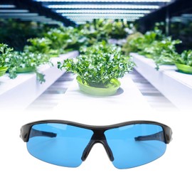 Growroom Glasses for LED Lighting, Visual Eye Protection, UV Safety Glasses for Working (Blue)