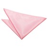 DQT Plain Satin Formal Casual Wedding Handkerchief Pocket Square Hanky