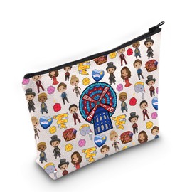 WZMPA Moulin Rouge Musical Makeup Bag Moulin Rouge Merch Moulin Rouge Come What May Satin Gift for Christian Fans, Come What May 2, Fit:
