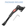 sourcing map Back Bike Kickstand Aluminium Adjustment Bicycle Single-Side Kick