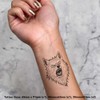 4 x 'Werewolf Howl' Temporary Tattoos (TO00075356)
