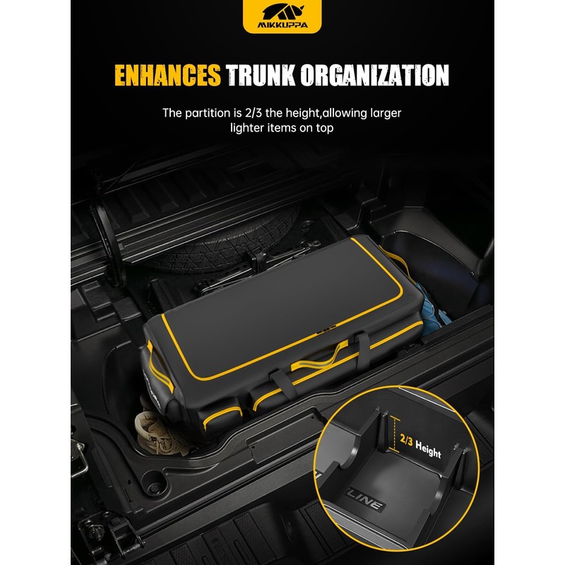 MIKKUPPA Trunk Cargo Dividers - Compatible with 2017-2024 Honda Ridgeline