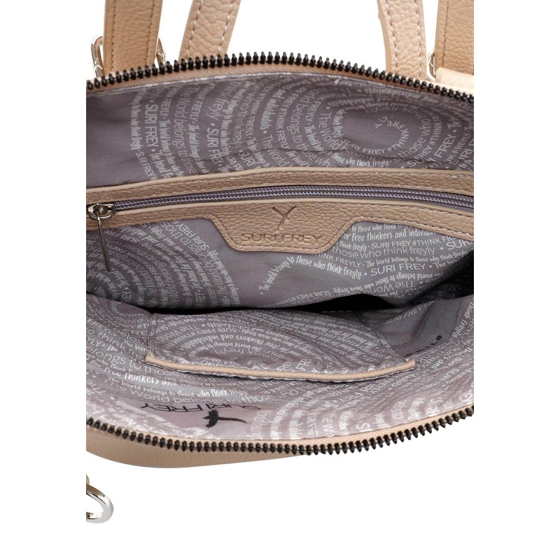 SURI FREY SFY Debby 13606 Women's Backpack Plain, Sand 420,