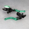 1 Pair Universal CNC Motorcycle Hydraulic Clutch Brake Pump Master