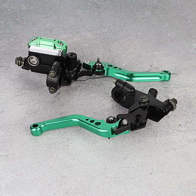 1 Pair Universal CNC Motorcycle Hydraulic Clutch Brake Pump Master