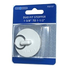 Jones Stephens (6) Jones Stephens P35137 1-3/8" Rubber Bath Tub Sink Shower Drain Stopper White