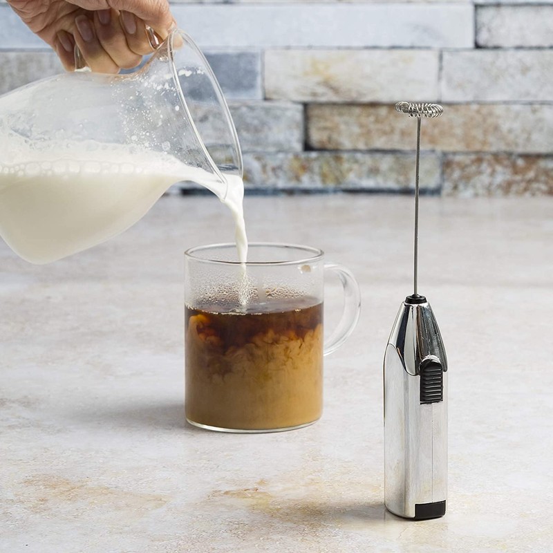 Primula Milk Frother, Handheld Whisk, Drink Foamer, Mini Blender Mixer