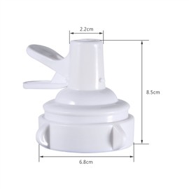 Zerodis Water Dispenser Valve Spigot Water Replacement Bottle Top Valve Tap Dispenser for 48 mm Crown Top Bottle
