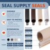 Window Weatherstrip Seal 5/16" Bulb Bubble Kerf Mount 4 Colors