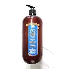 ARGANIA SPINOSA Organic Moroccan Argan Oil Shampoo 1 litre salon size SUPREME CREAM FORMULA ARGAN-RICH PROFESSIONAL SALON FORMULA