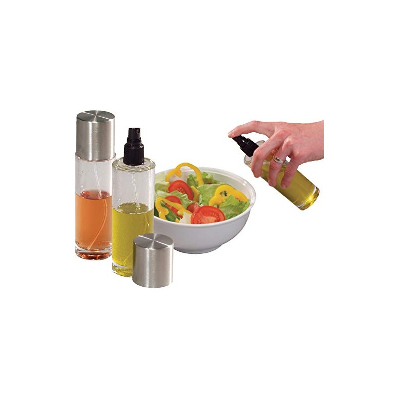 Kesper Oil Sprayer of Stainless Steel, Silver, 30 x 30
