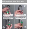 Neoperl Quick Connect Small diameter coupler for Portable Appliances Snap