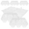 Homoyoyo 6pcs Goose Egg Carton Jumbo Egg Cartons 6 Count