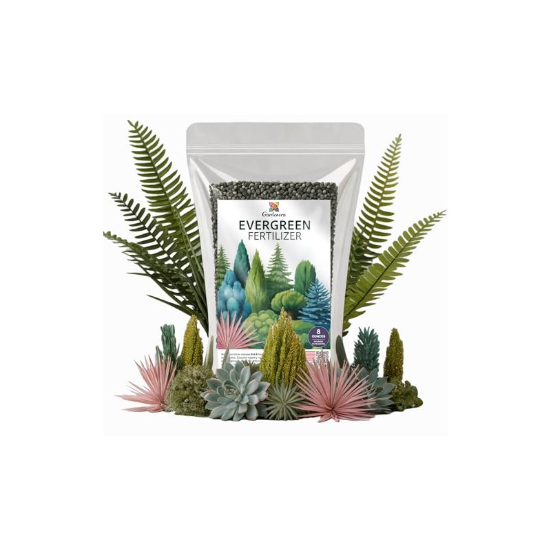 Gardenera Evergreen Fertilizer – All-Purpose Granular Plant Food for Outdoor