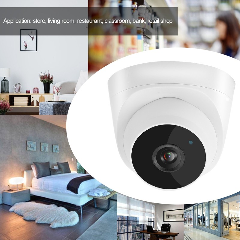 Household White Infrared IR Smart Camera Home Monitoring Device 2048*1536P