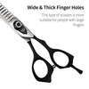 Fenice Peak 7'' Thinning Shears for Pet Grooming Scissors Chunkers