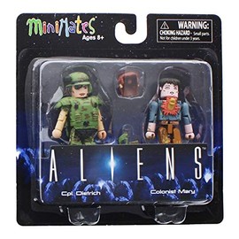 Aliens Minimates Series 1 Cpl. Dietrich & Colonist Mary 2-Pack