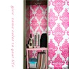Adjustable Locker Shelf Pink Height and Width Adjustable Locker Organizer