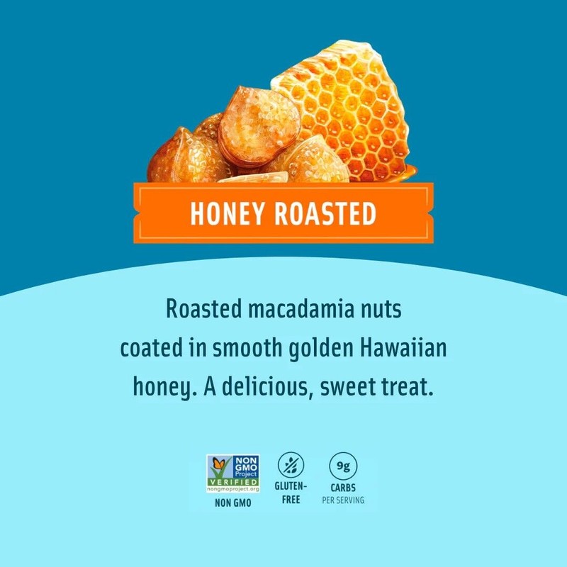 Mauna Loa Honey Roasted Macadamia Nuts - 4 oz can